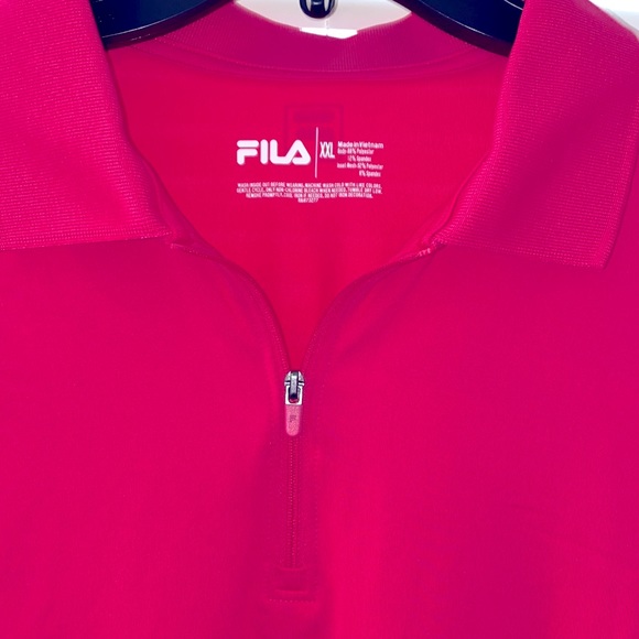 Women's Fila Golf Zippered Polo - Size XXL